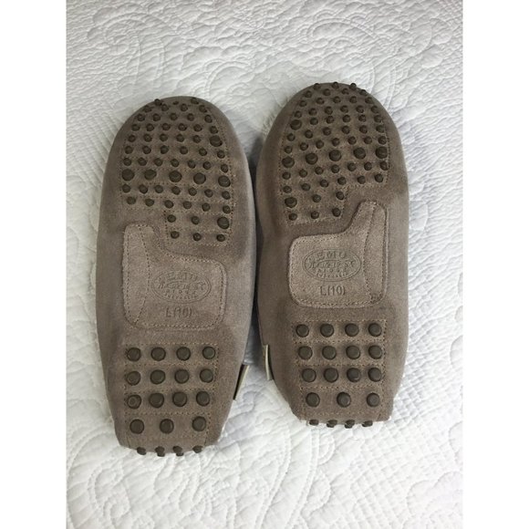 EMU Ridge Mens Beige Cow Suede Shearling Lined Slippers Size US 10 (L) - Picture 4 of 9